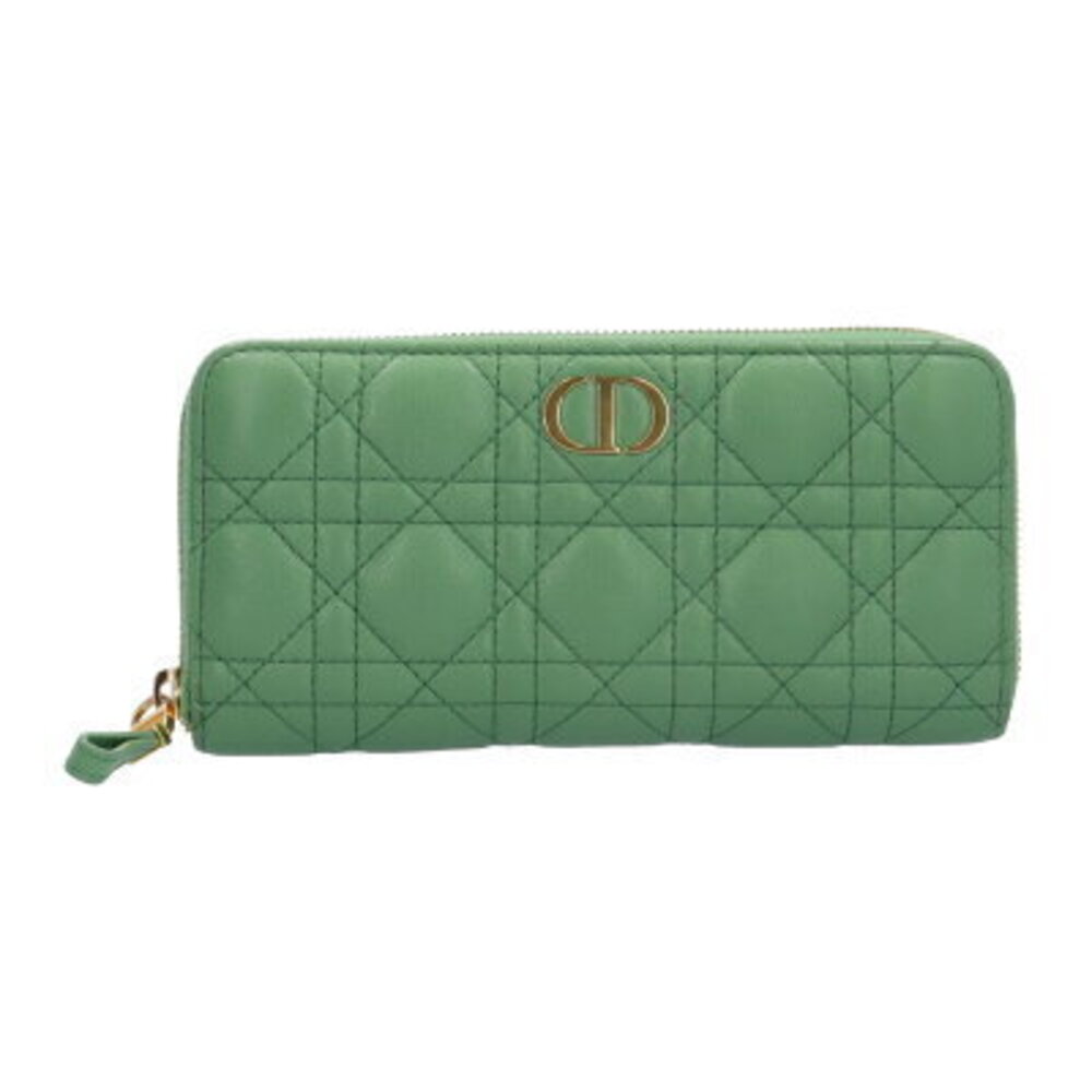 Dior Caro Voyageur Wallet Leather